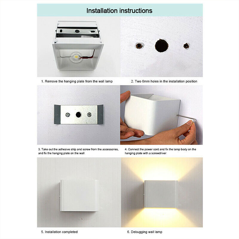 instalación apliques de pared